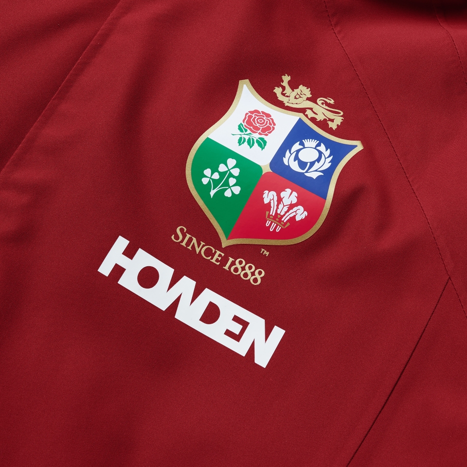 MENS BRITISH & IRISH LIONS CCC WATERPROOF JACKET RED