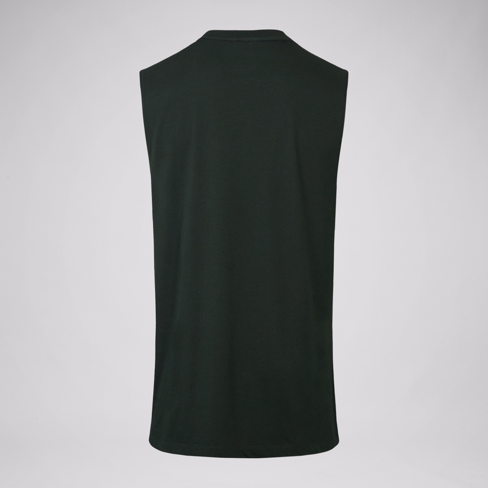 MENS BRITISH & IRISH LIONS COTTON TANK GREEN