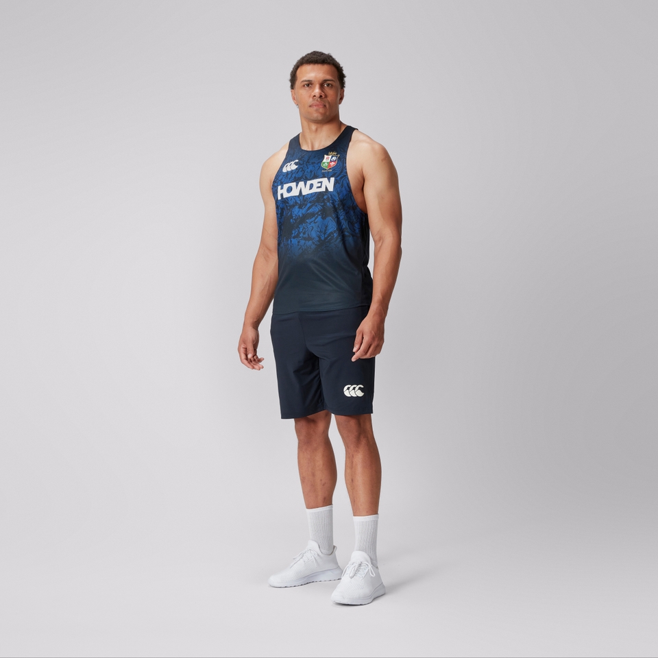 MENS BRITISH & IRISH LIONS SINGLET NAVY