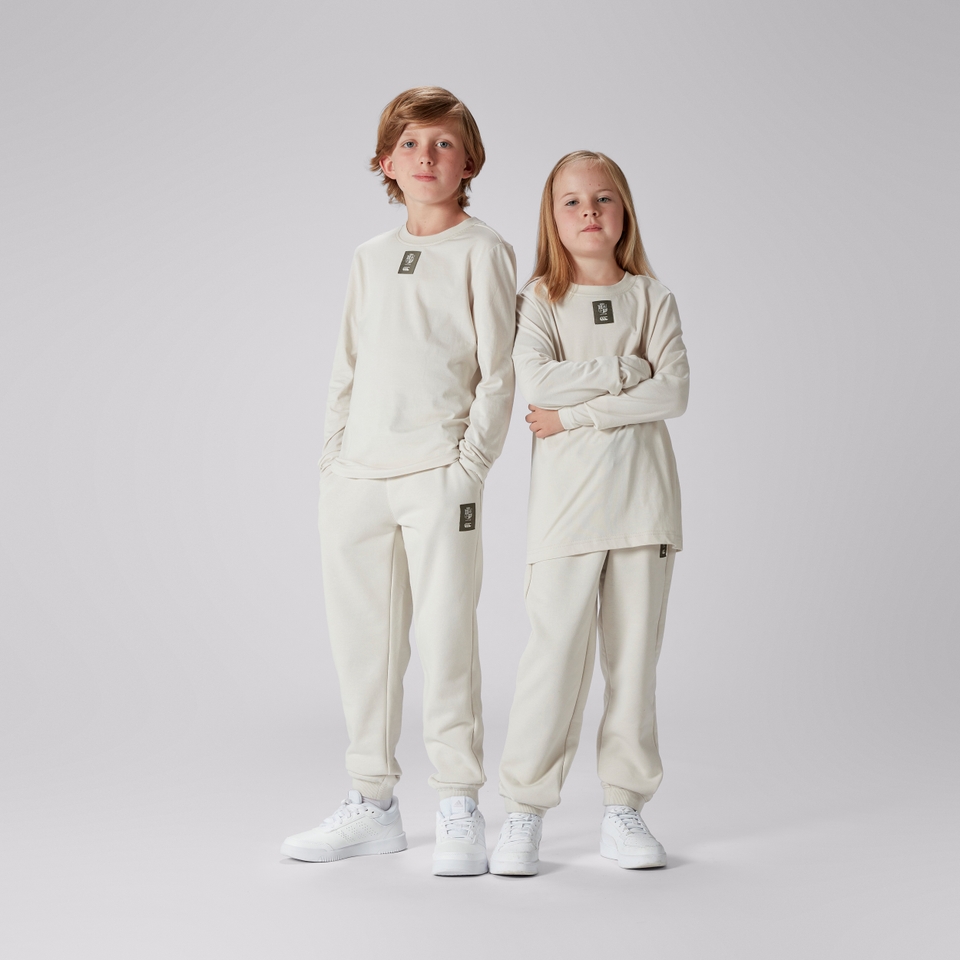JUNIOR UNISEX BRITISH & IRISH LIONS OUTBACK LONG SLEEVE TEE WHITE