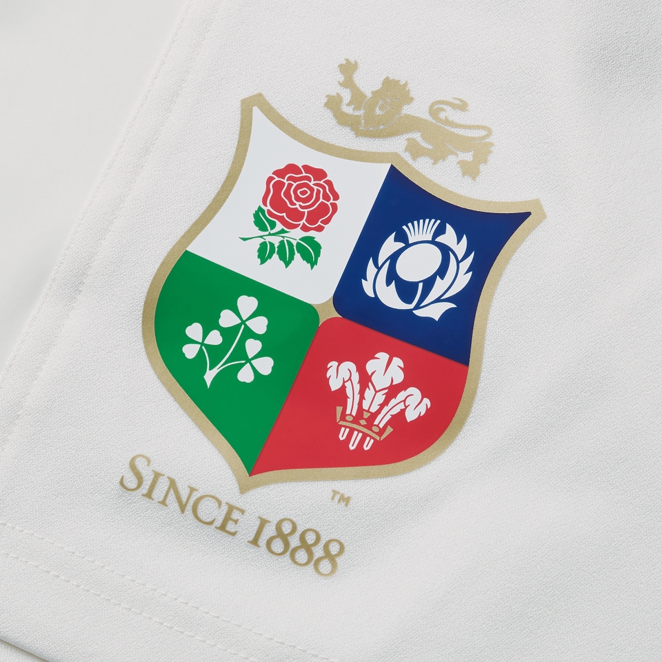 MENS BRITISH & IRISH LIONS CCC REPLICA MATCH SHORT WHITE