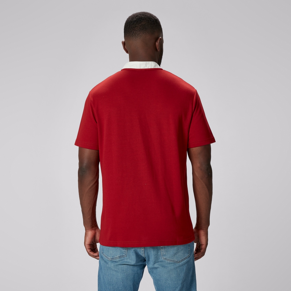 BRITISH & IRISH LIONS CCC SHORT SLEEVE CLASSIC JERSEY RED