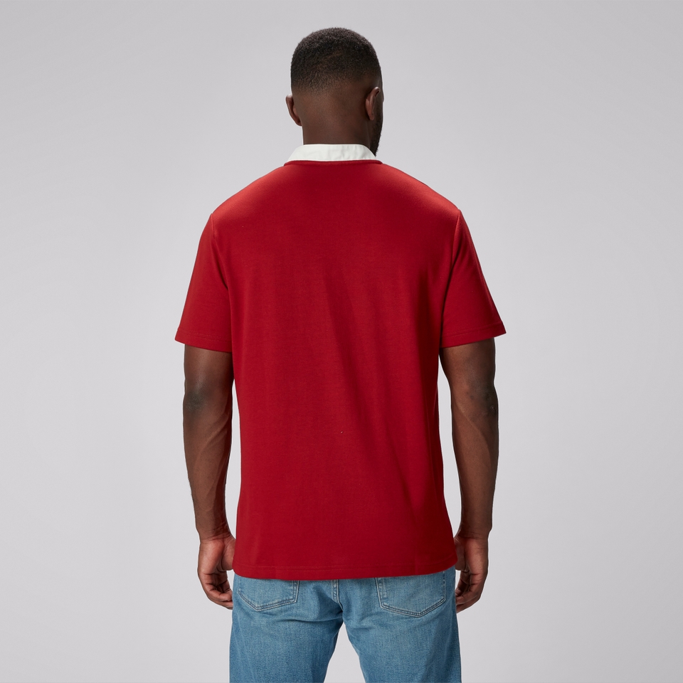 ADULT UNISEX BRITISH & IRISH LIONS CLASSIC SHORT SLEEVE JERSEY RED