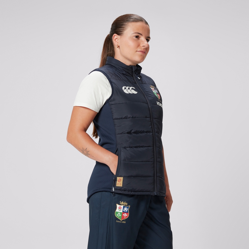WOMENS BRITISH & IRISH LIONS CCC GILET BLUE
