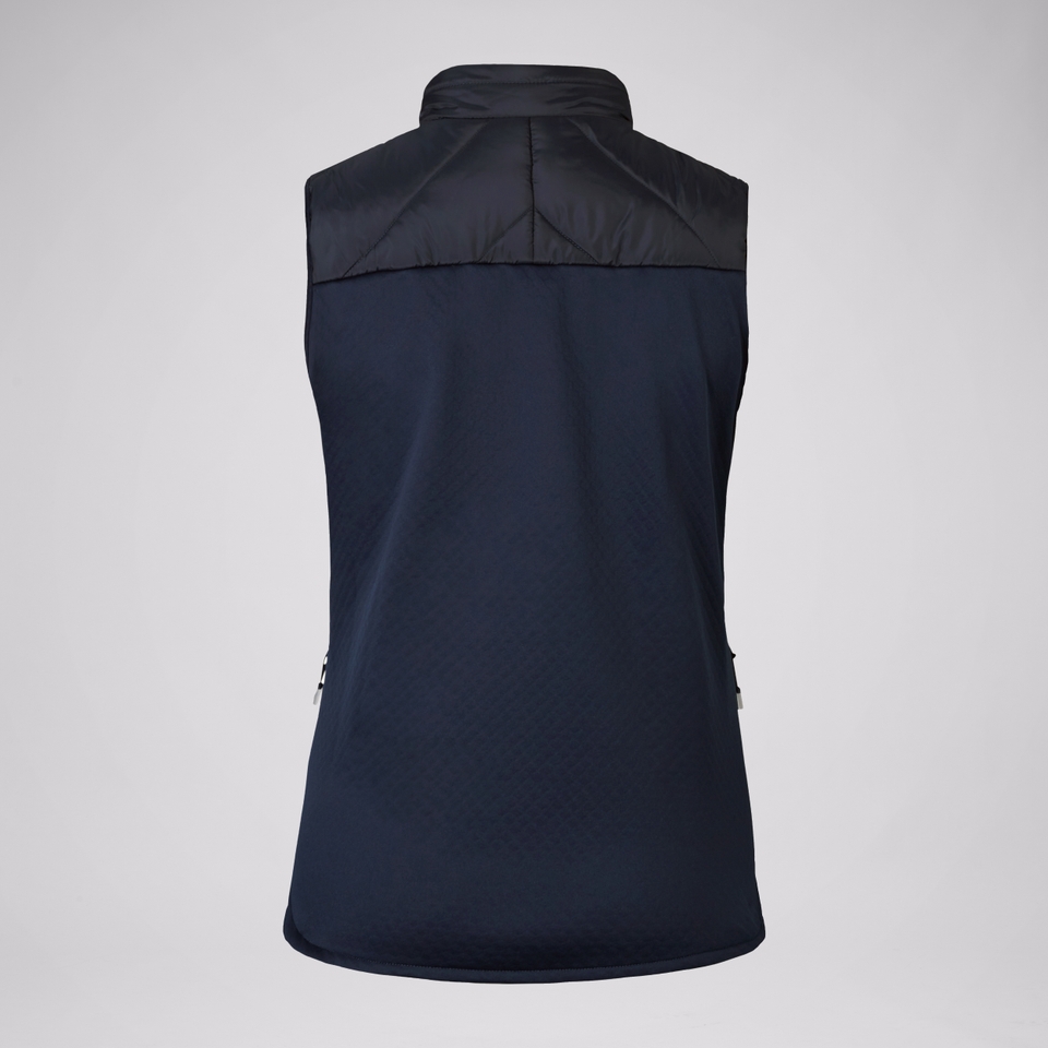 WOMENS BRITISH & IRISH LIONS MICROLIGHT GILET NAVY