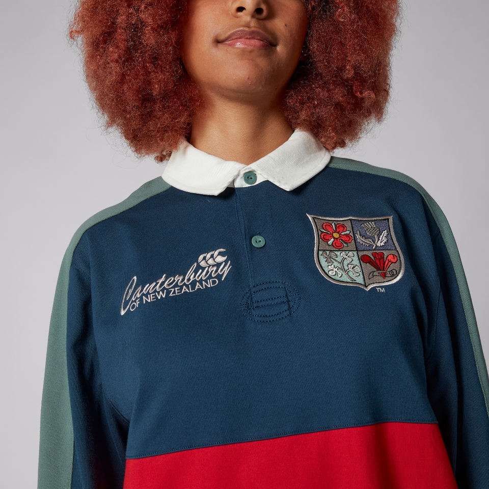 BRITISH & IRISH LIONS CCC HERITAGE JERSEY BLUE