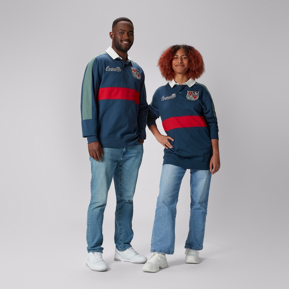 BRITISH & IRISH LIONS CCC HERITAGE JERSEY BLUE