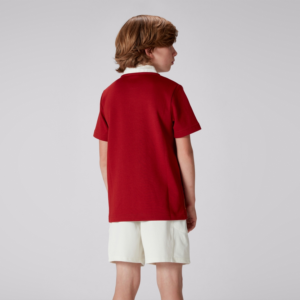 JUNIOR UNISEX BRITISH & IRISH LIONS CLASSIC SHORT SLEEVE JERSEY RED