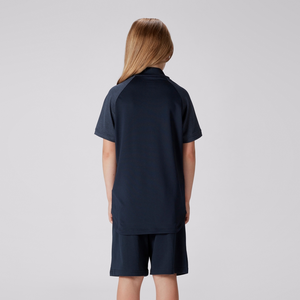 JUNIOR UNISEX BRITISH & IRISH LIONS POLO SHIRT NAVY