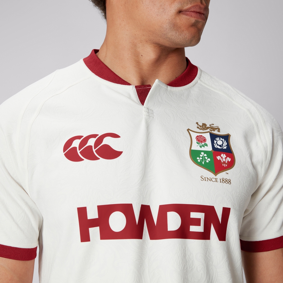 ADULT UNISEX BRITISH & IRISH LIONS REPLICA TRAINING JERSEY CREAM