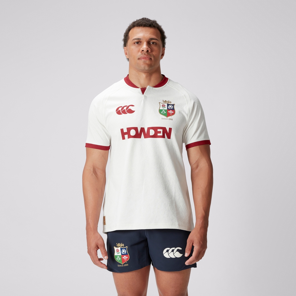 ADULT UNISEX BRITISH & IRISH LIONS REPLICA TRAINING JERSEY CREAM