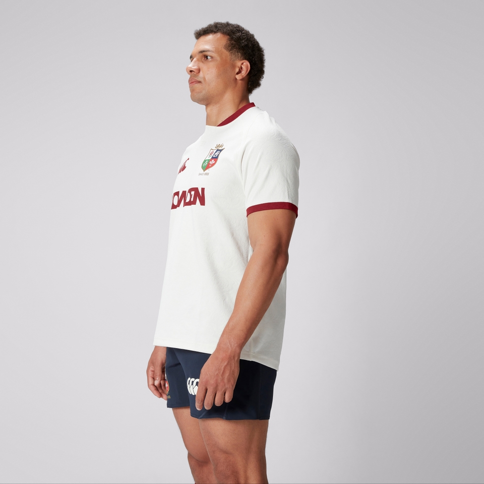 ADULT UNISEX BRITISH & IRISH LIONS REPLICA TRAINING JERSEY CREAM