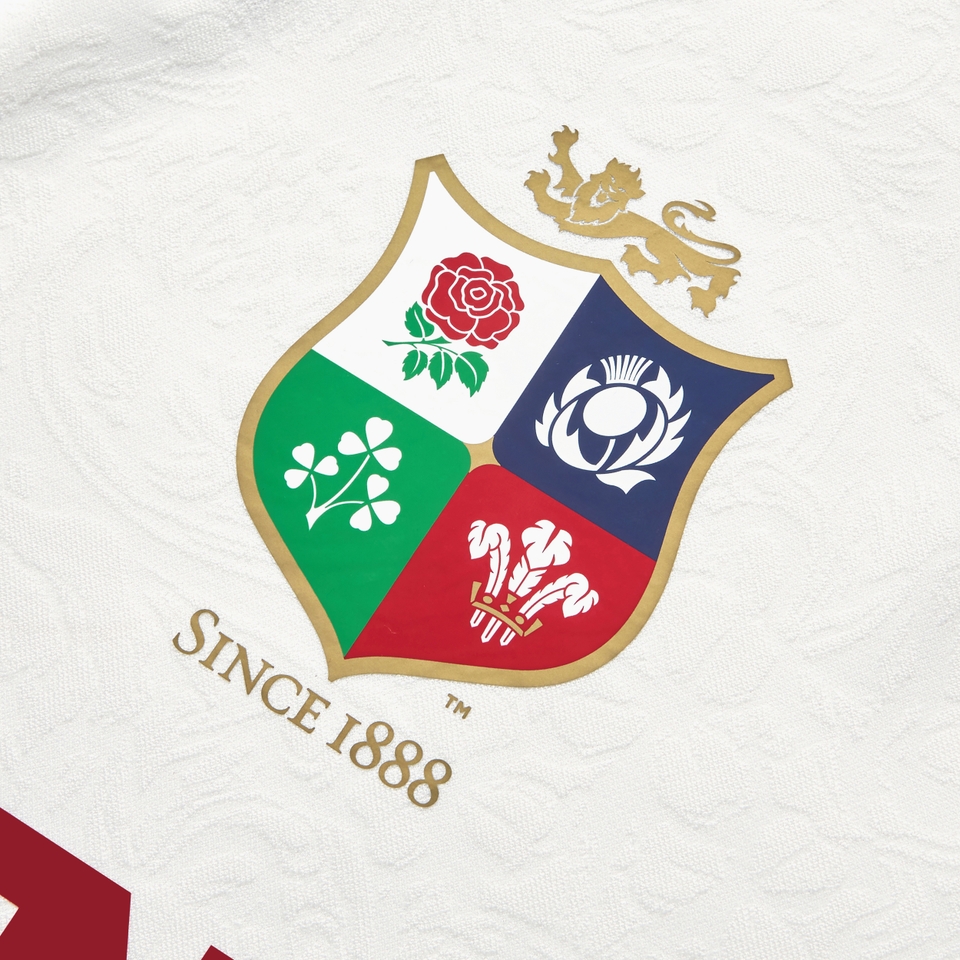 ADULT UNISEX BRITISH & IRISH LIONS REPLICA TRAINING JERSEY CREAM