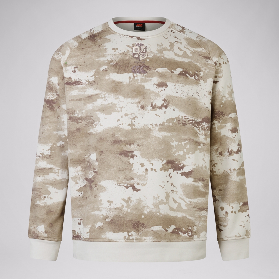 ADULT UNISEX BRITISH & IRISH CAMO SWEATSHIRT BROWN