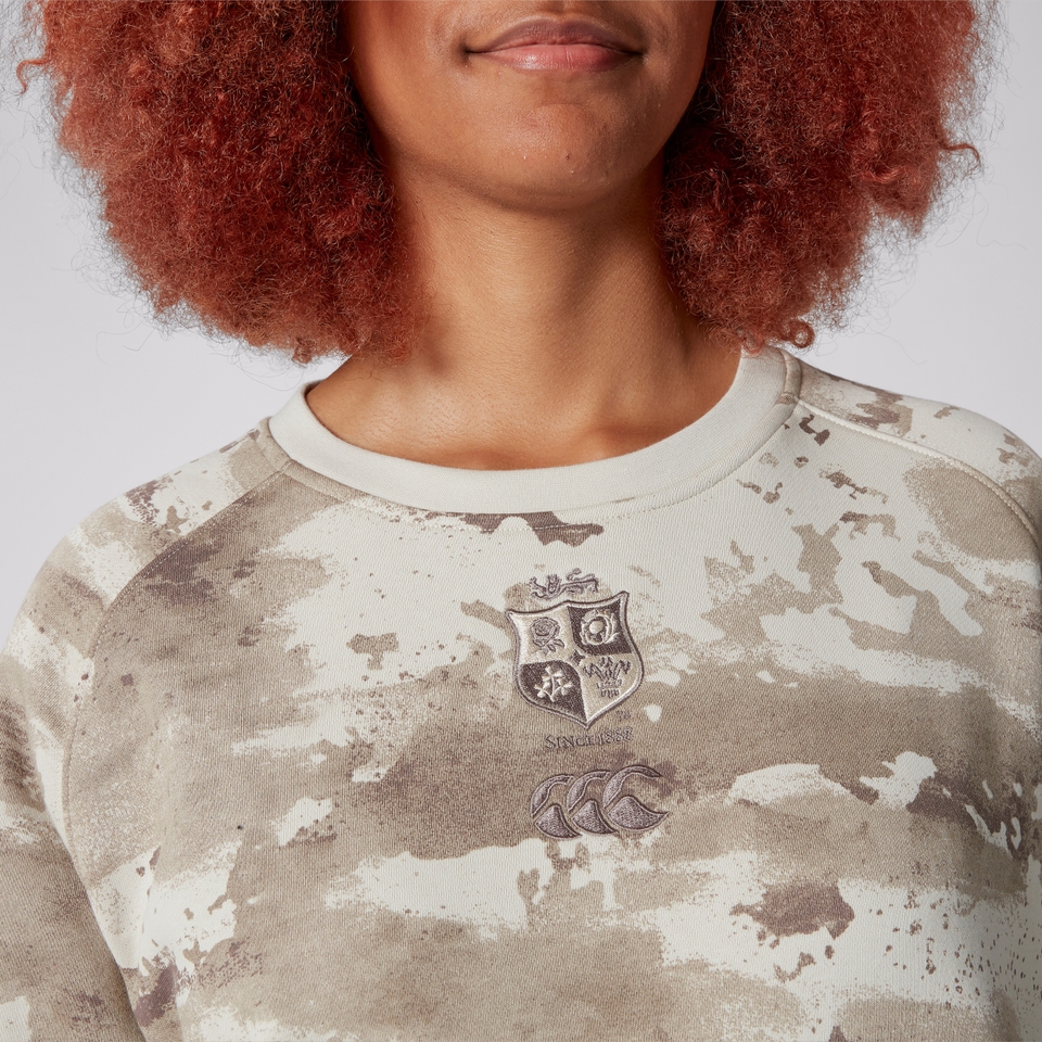 ADULT UNISEX BRITISH & IRISH CAMO SWEATSHIRT BROWN