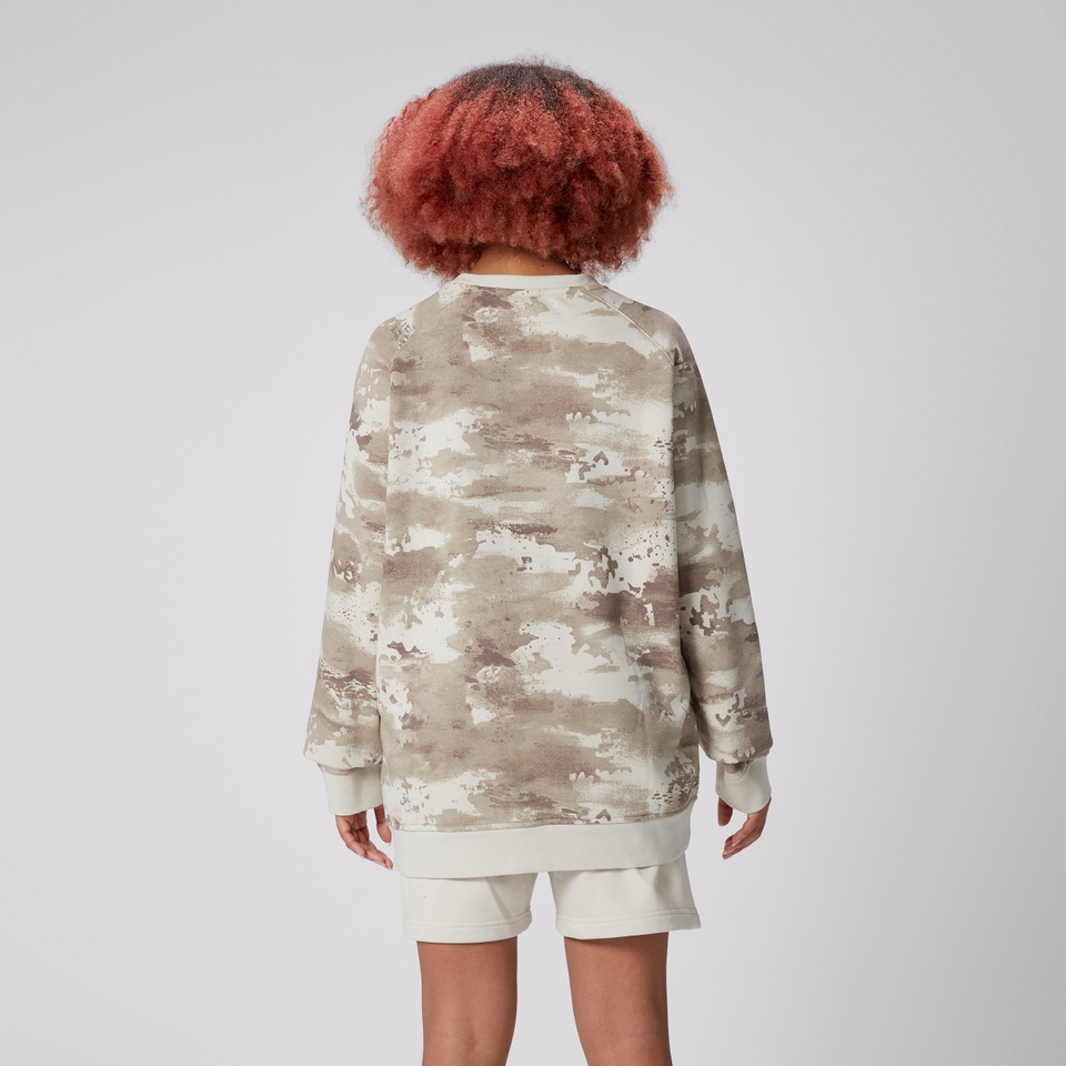 ADULT UNISEX BRITISH & IRISH CAMO SWEATSHIRT BROWN