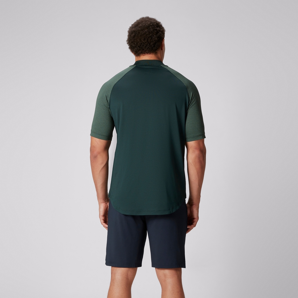 MENS BRITISH & IRISH LIONS POLO SHIRT GREEN