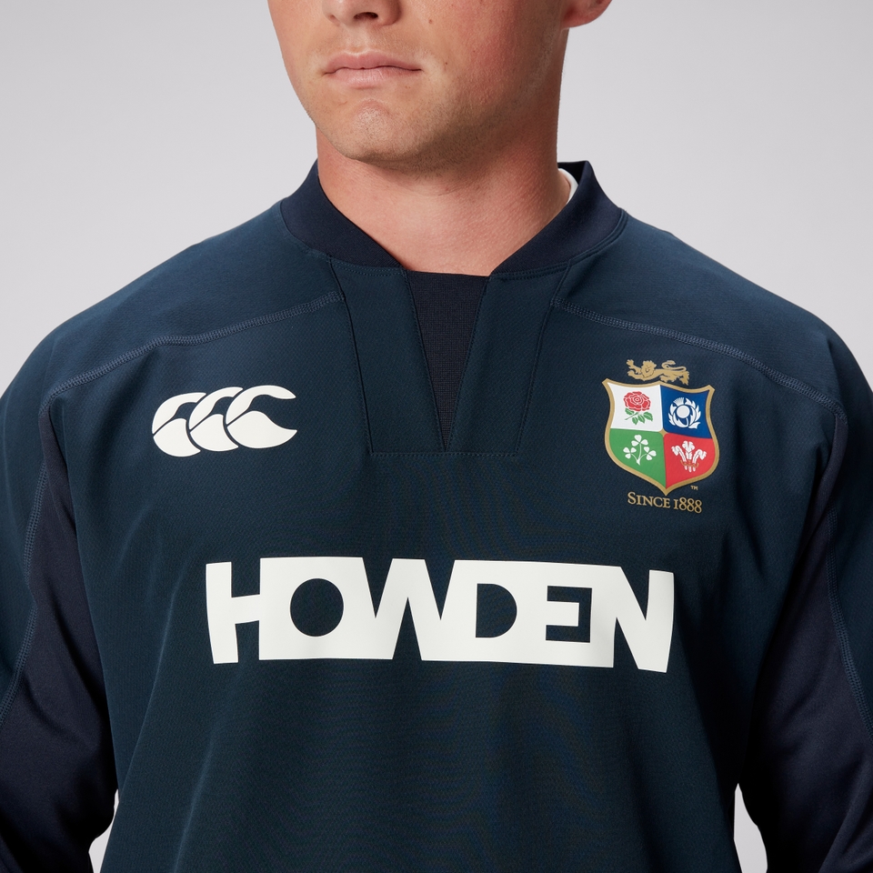 MENS BRITISH & IRISH LIONS DRILL TOP NAVY