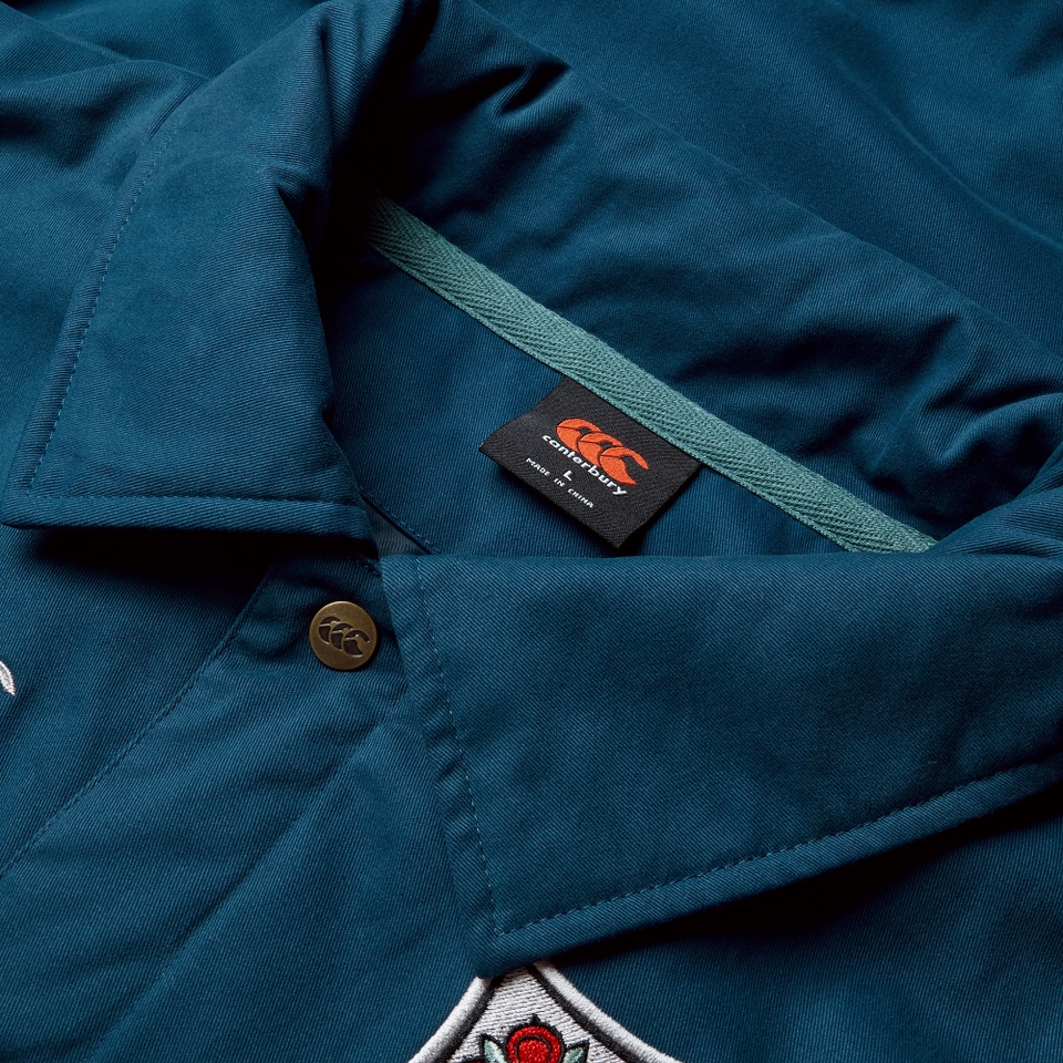 BRITISH & IRISH LIONS CCC HERITAGE QUILTED JACKET BLUE
