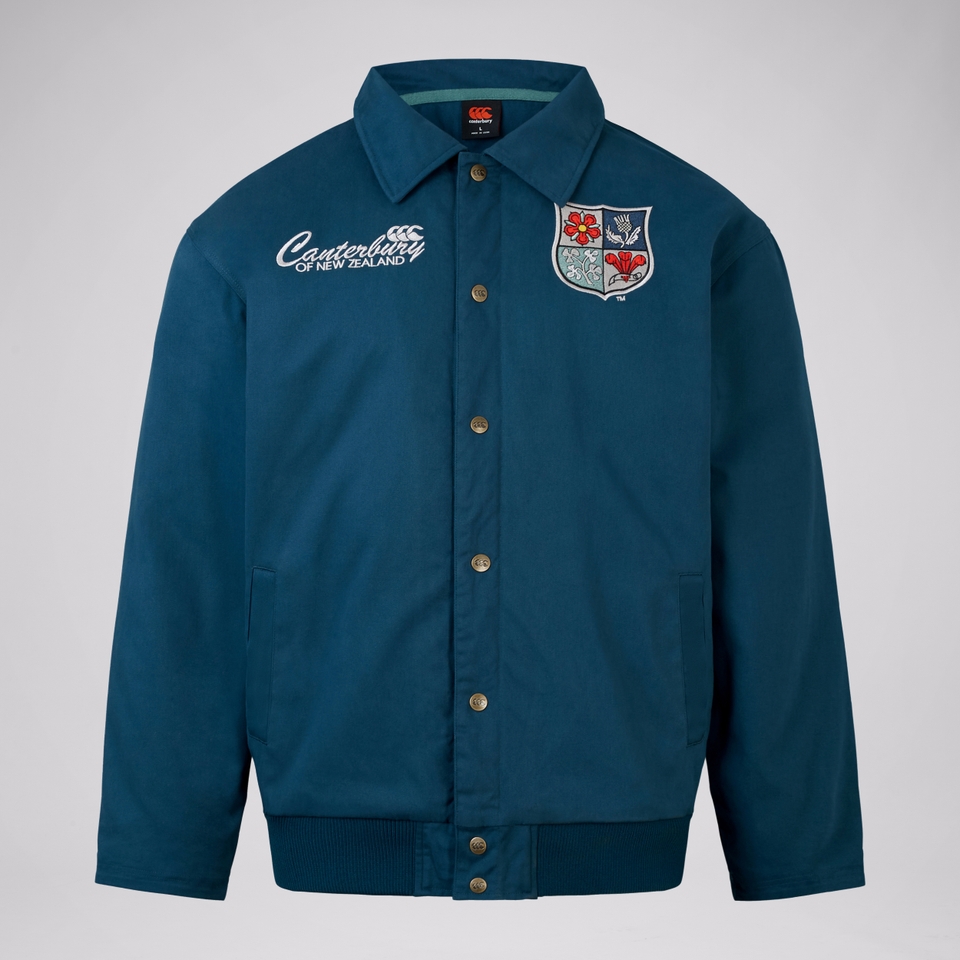 ADULT UNISEX BRITISH & IRISH LIONS CCC HERITAGE QUILTED JACKET NAVY