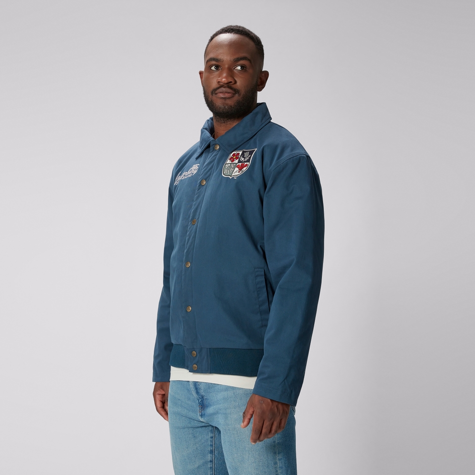 ADULT UNISEX BRITISH & IRISH LIONS CCC HERITAGE QUILTED JACKET NAVY