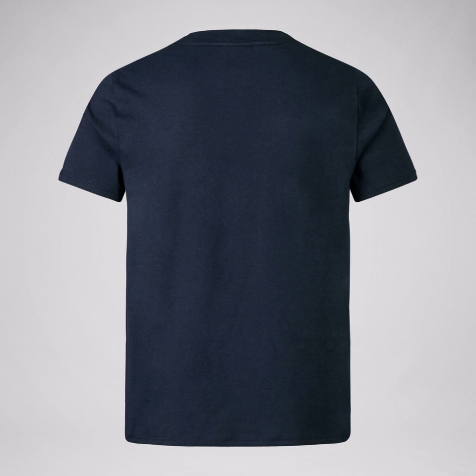 JUNIOR UNISEX BRITISH & IRISH LIONS COTTON JERSEY TEE NAVY