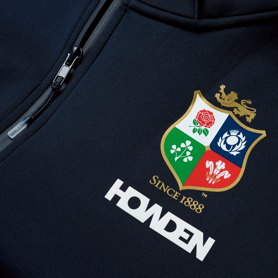 MENS BRITISH & IRISH LIONS CCC EVEREST HOODIE BLUE
