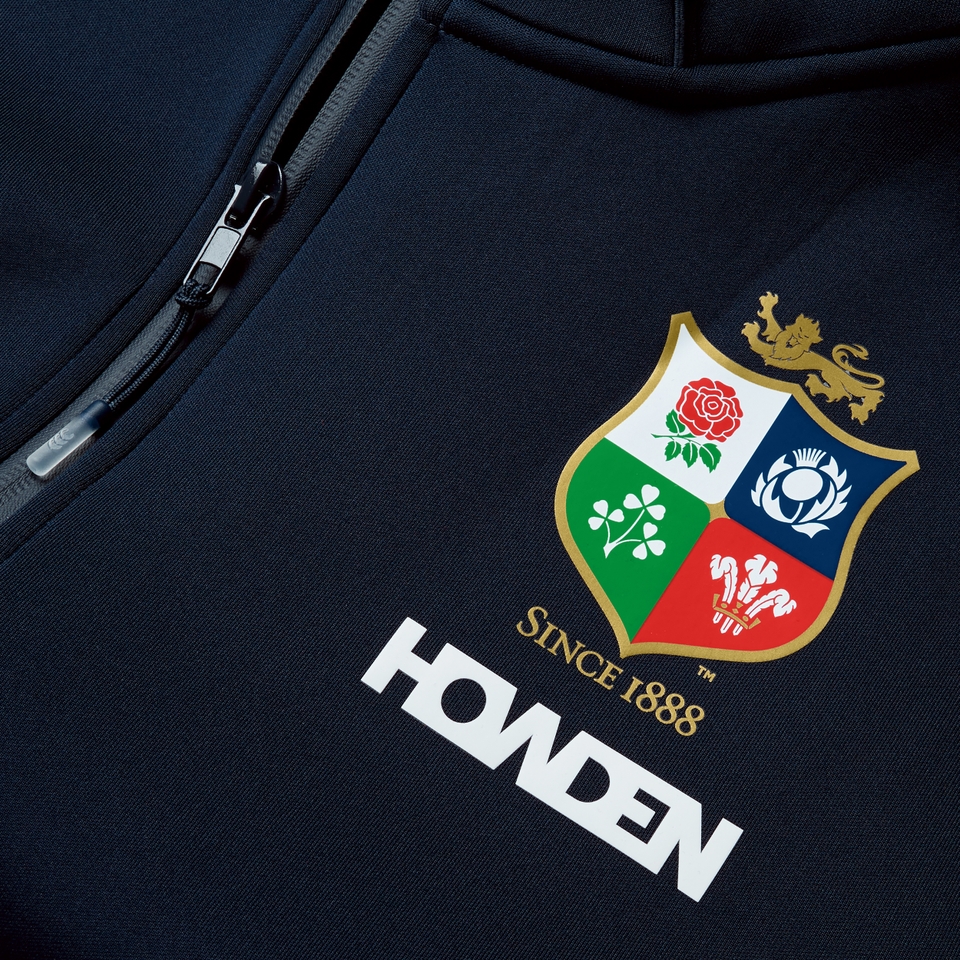 MENS BRITISH & IRISH LIONS EVEREST HOODY NAVY