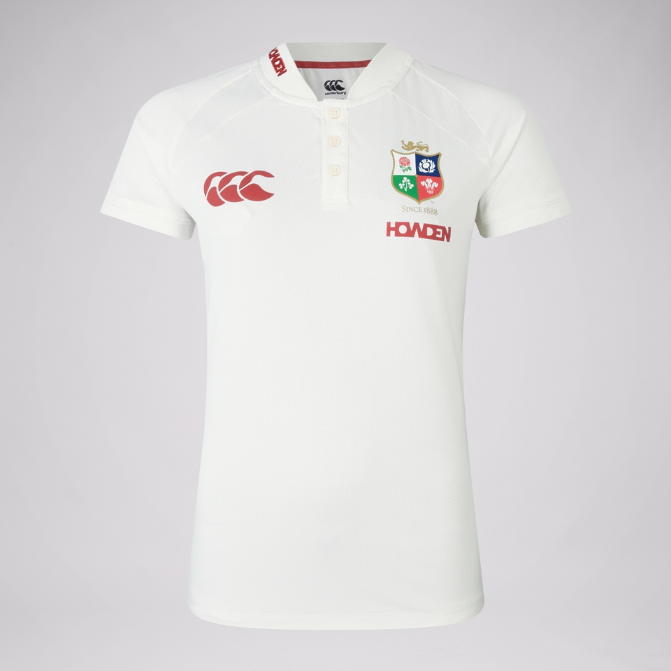 WOMENS BRITISH & IRISH LIONS POLO SHIRT CREAM