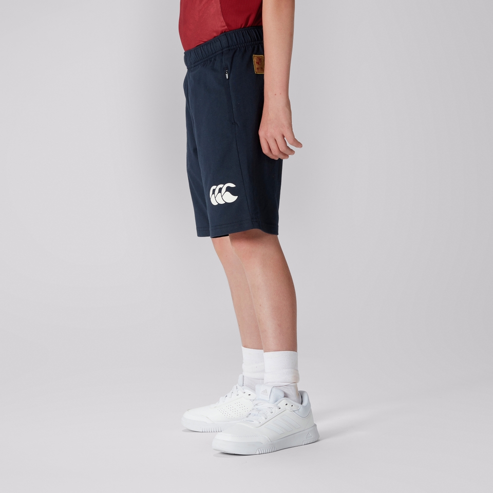 JUNIOR UNISEX BRITISH & IRISH LIONS TRAINING SHORTS NAVY