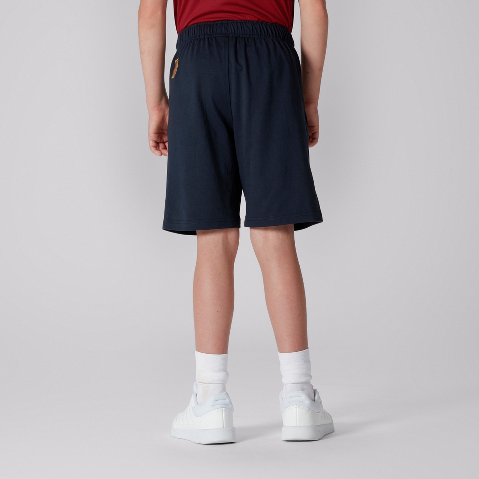 JUNIOR UNISEX BRITISH & IRISH LIONS TRAINING SHORTS NAVY