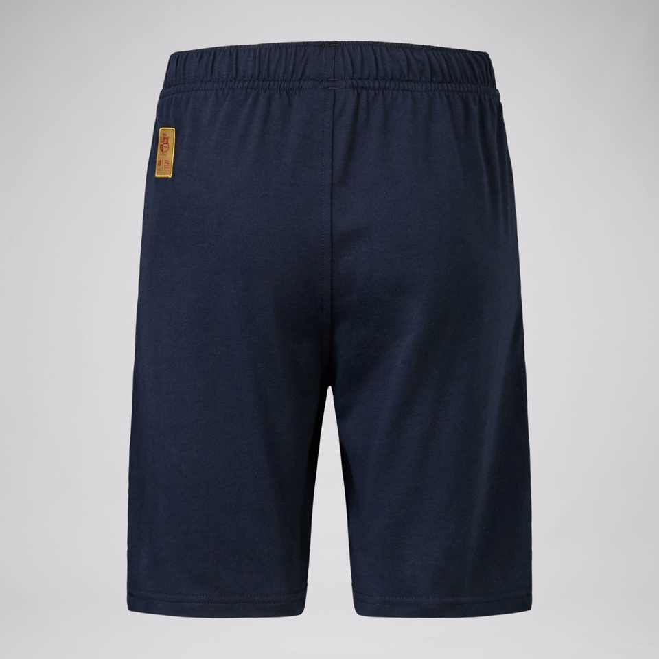 JUNIOR UNISEX BRITISH & IRISH LIONS TRAINING SHORTS NAVY