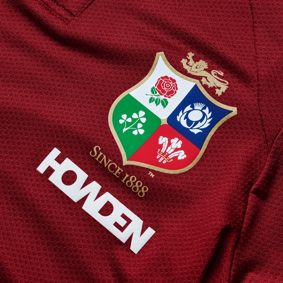 JUNIOR UNISEX BRITISH & IRISH LIONS POLO SHIRT RED