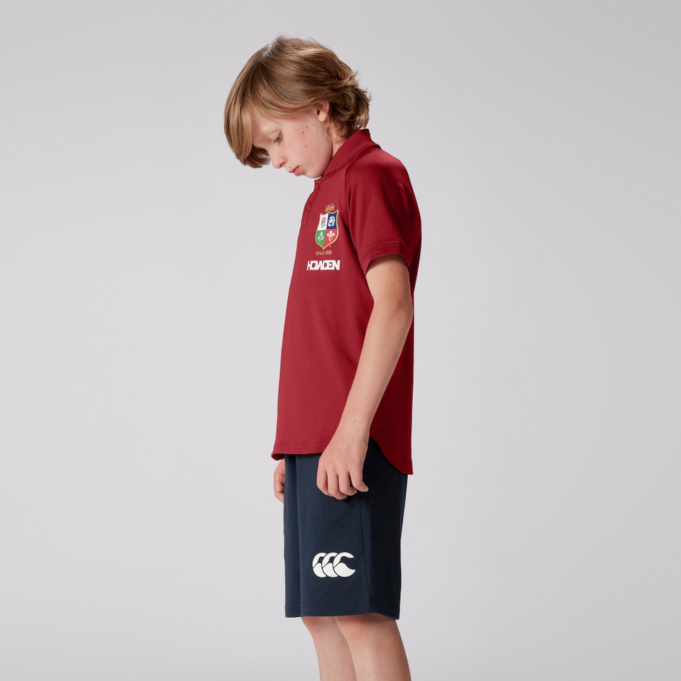 KIDS BRITISH & IRISH LIONS CCC POLO RED