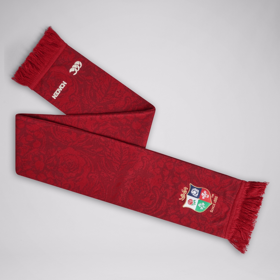 BRITISH & IRISH LIONS SUPPORTERS SCARF RED
