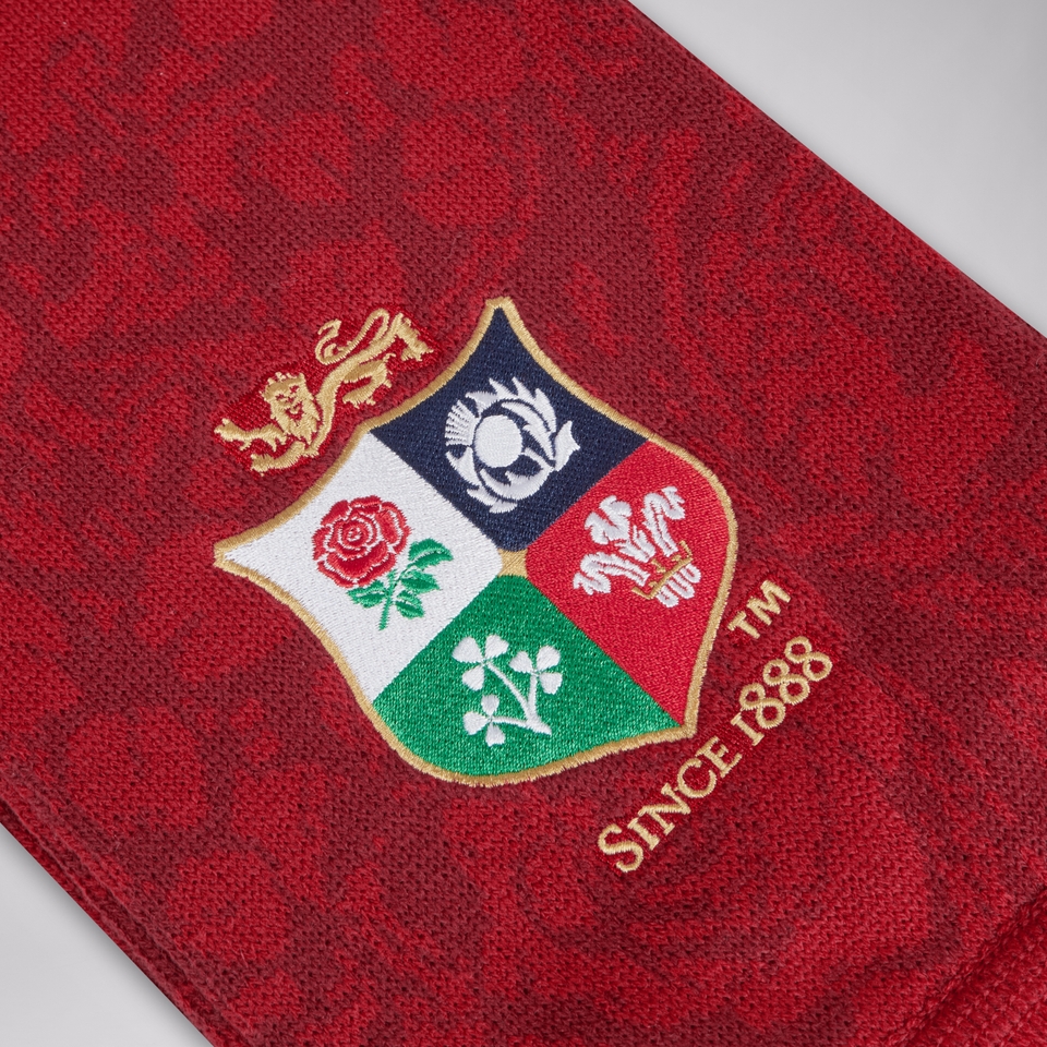 BRITISH & IRISH LIONS SUPPORTERS SCARF RED