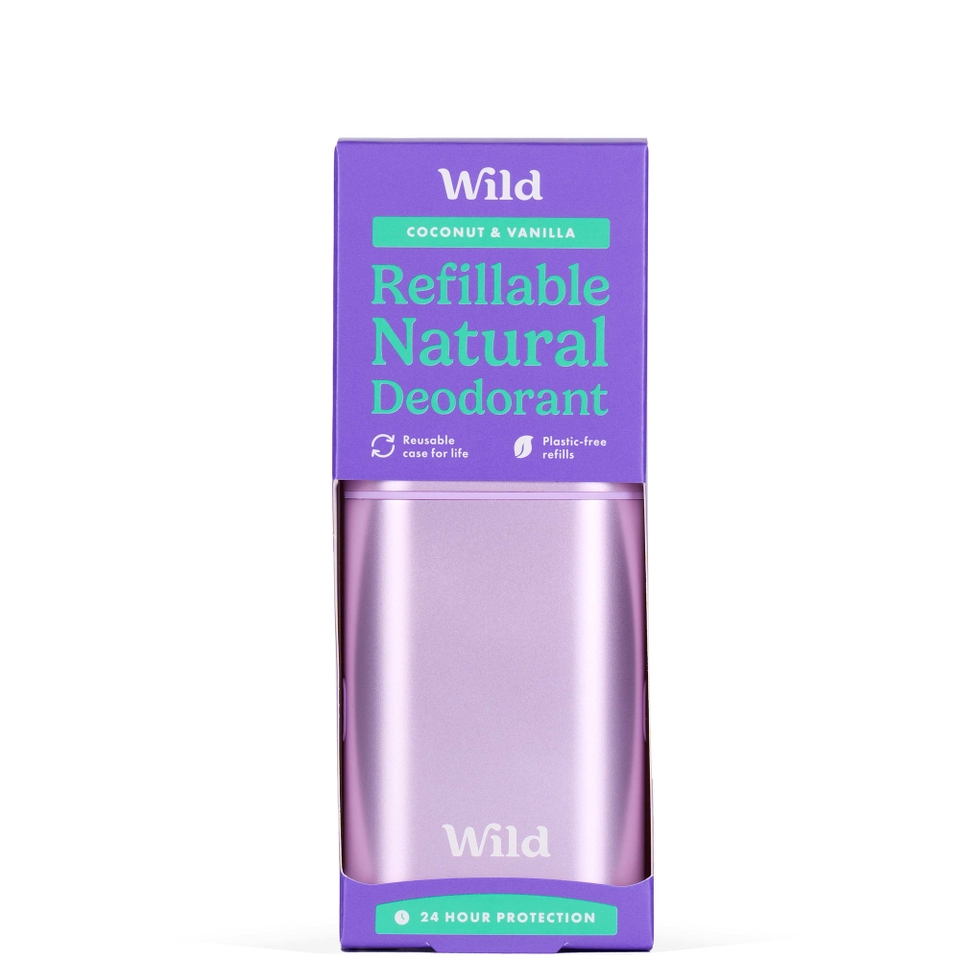 Wild Coconut and Vanilla Deodorant in Purple Case 40g