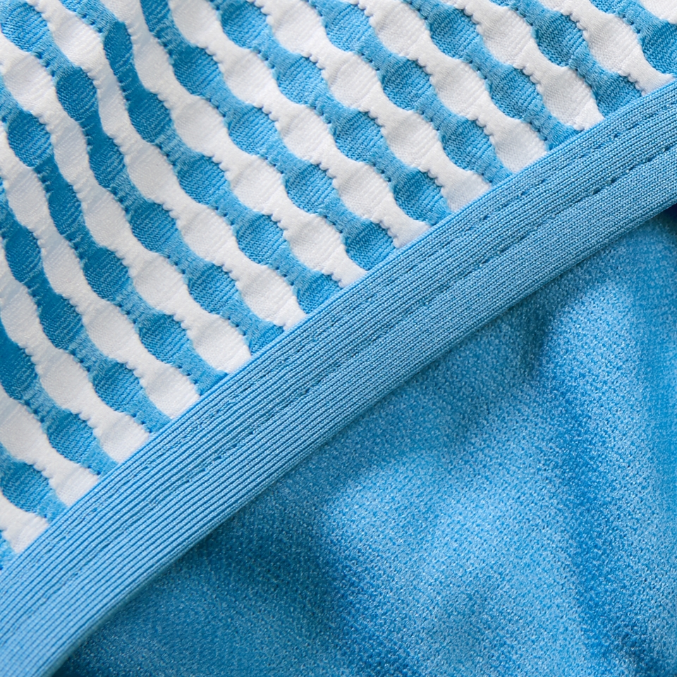 Women's Flu3nte Gingham Scoop Blue