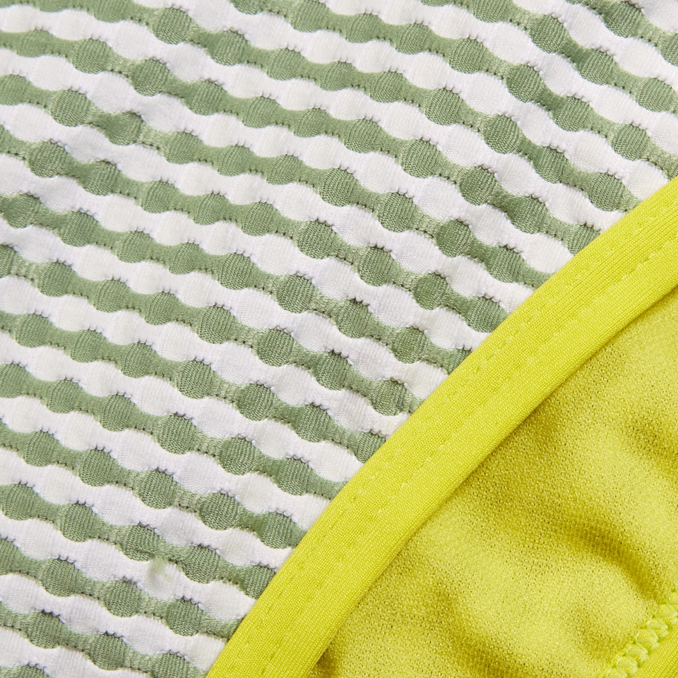 Tenue à encolure dégagée en vichy Flu3nte pour femmes, vert