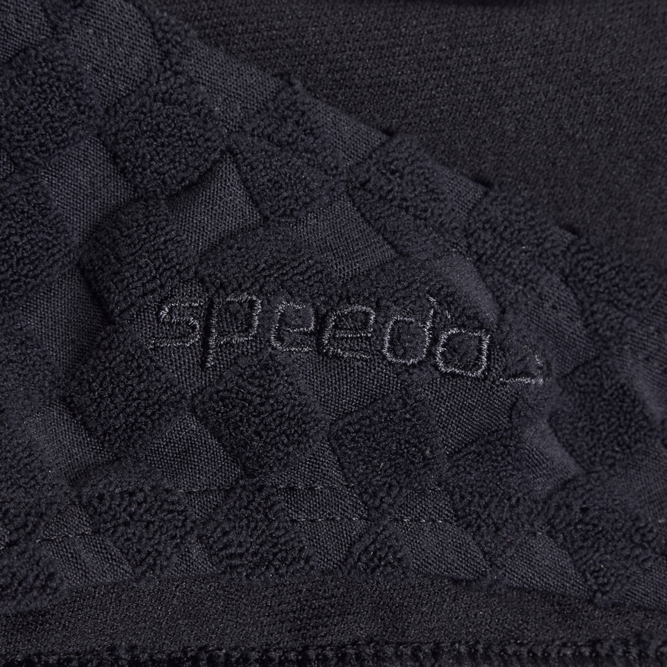 Scoop en tissu éponge Flu3nte pour femmes, noir