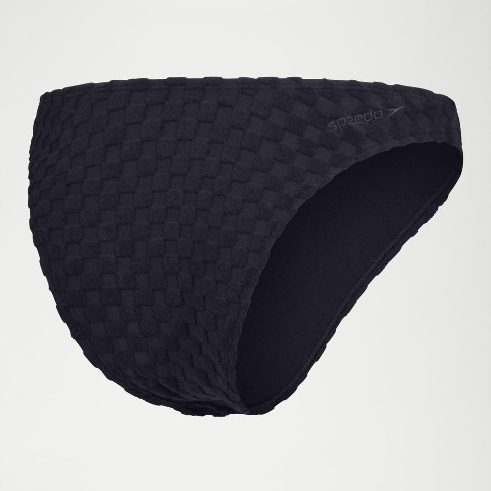 Scoop en tissu éponge Flu3nte pour femmes, noir