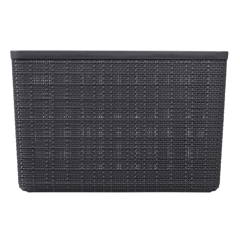 Curver Large Jute Basket 20L Grey Homebase