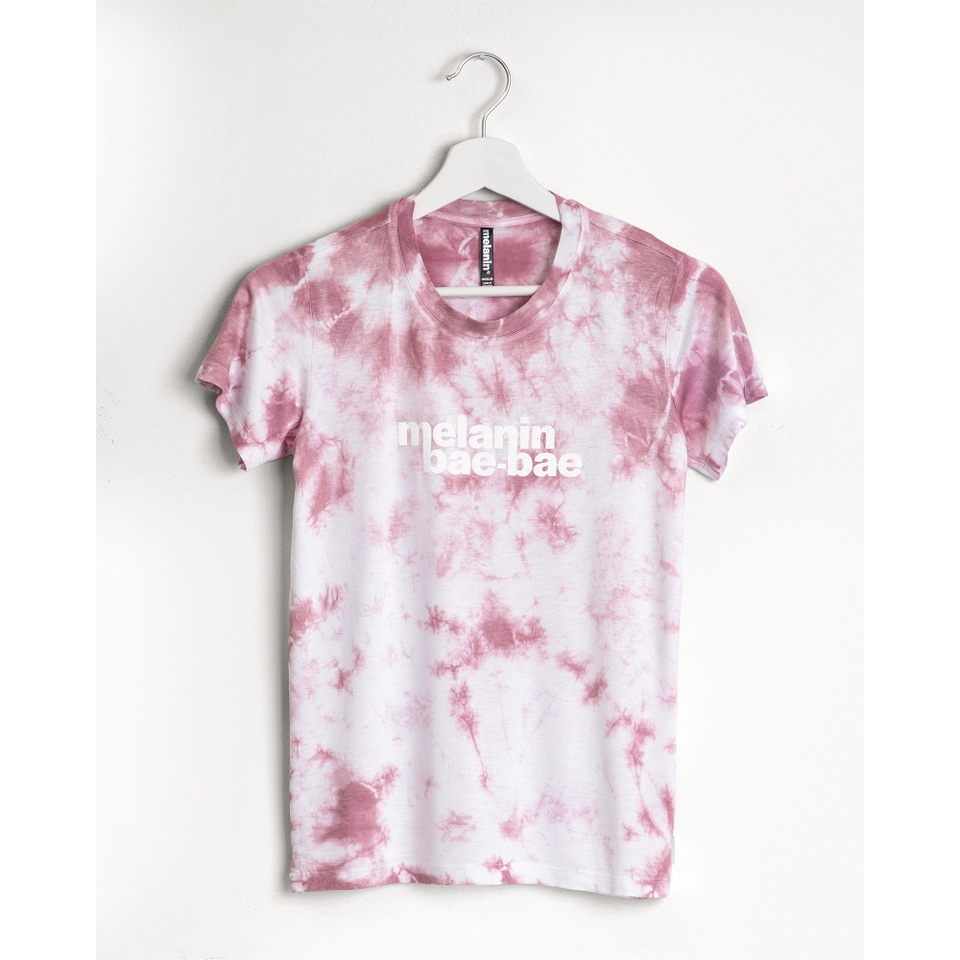 Pink Tie Dye T-Shirt - Youth - L