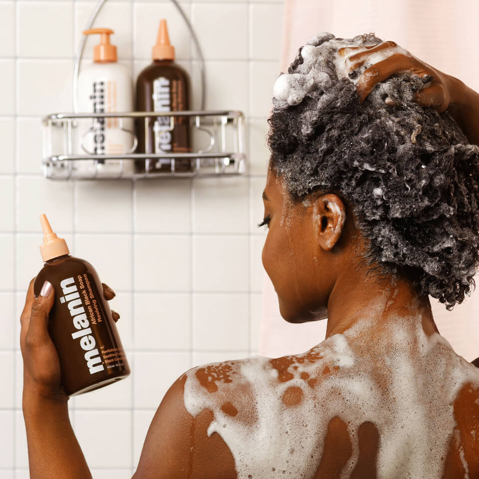 Melanin Haircare African Black Reviving Shampoo 490ml