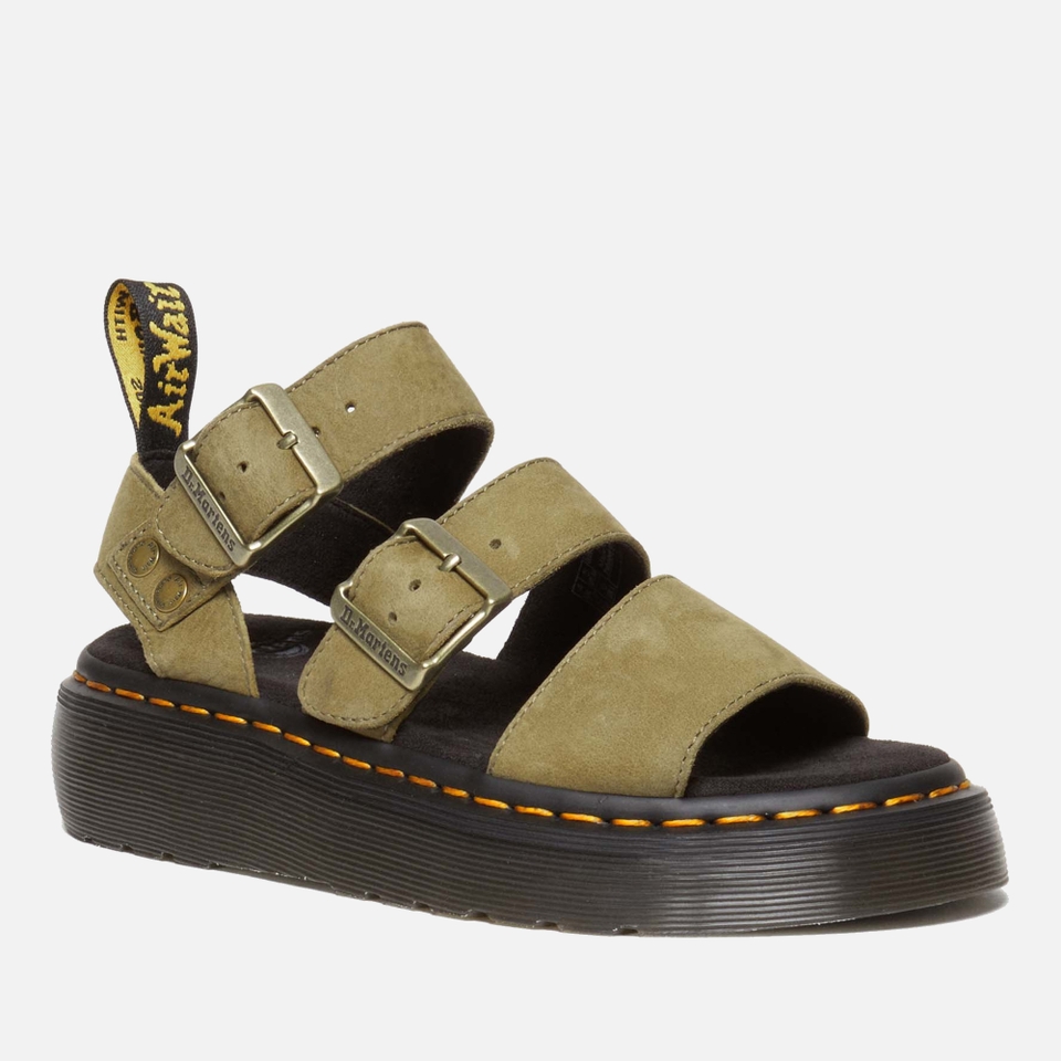Dr. Martens Women's Gryphon Quad Leather Sandals - UK 7
