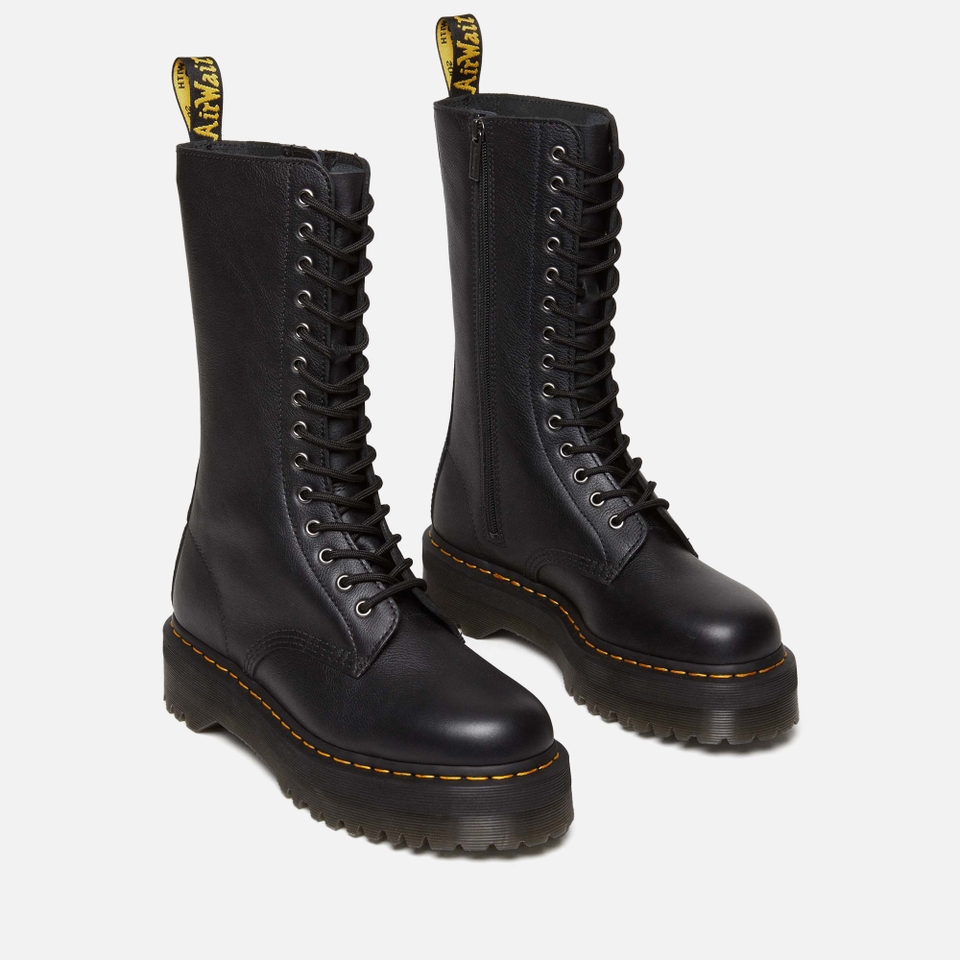 Dr. Martens 1B99 Quad Leather 14 Eye Boots Allsole
