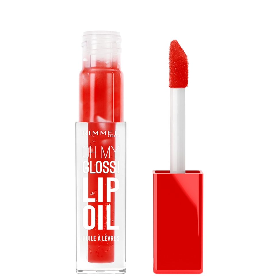 Rimmel Oh My Gloss! Lip Oil - 004 - Vivid Red