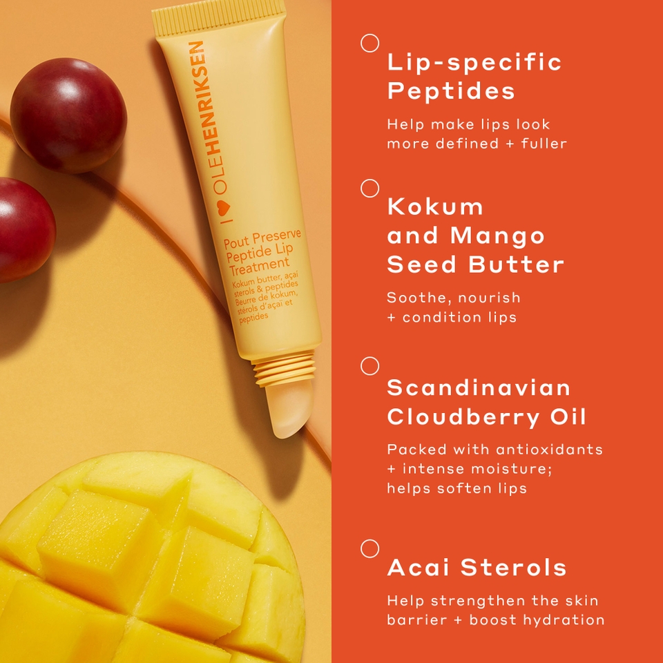 OLE HENRIKSEN Blood Orange Spritz Pout Preserve Lip Treatment 12ml