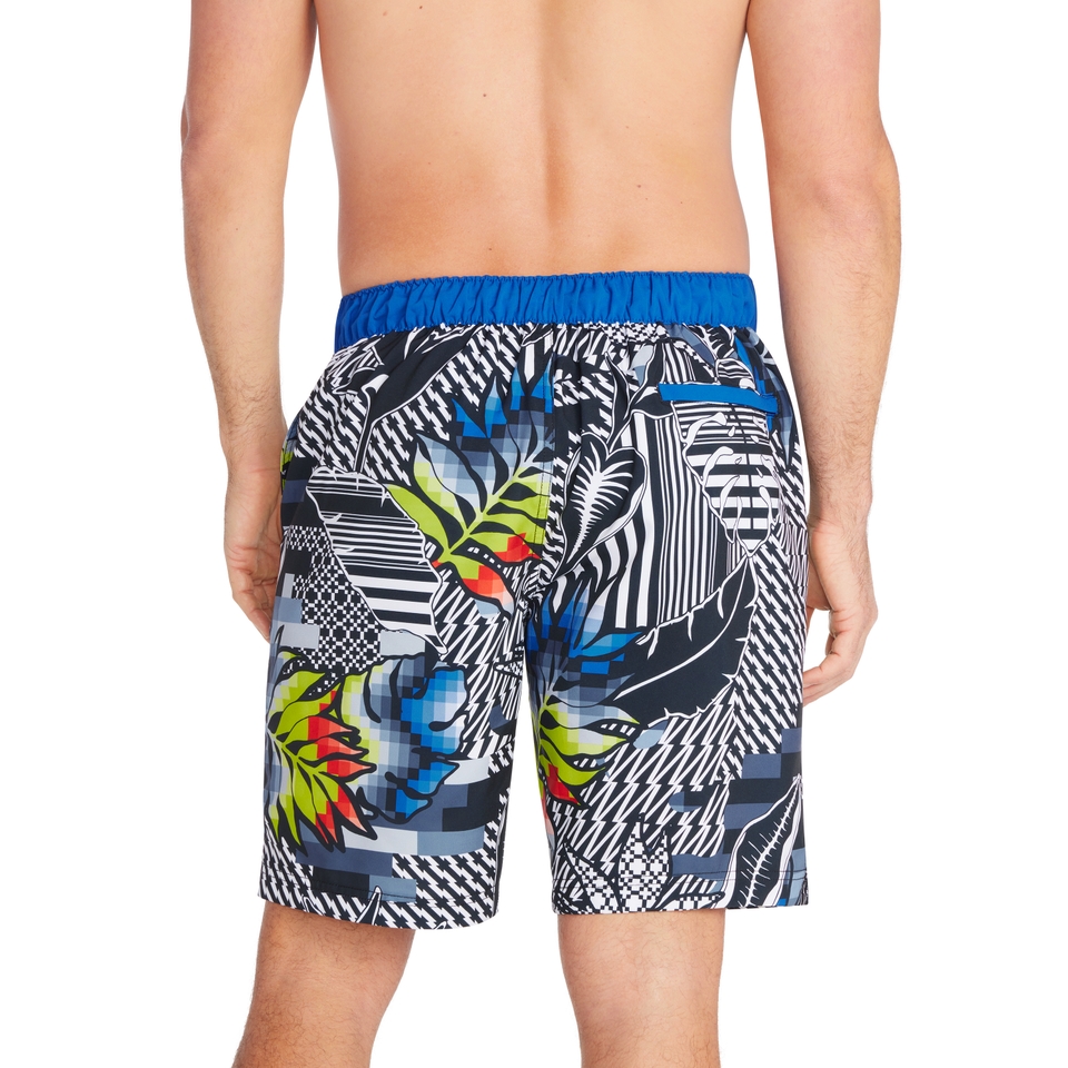 Men's Printed Bondi Basin Boardshort 20" Blue/Black