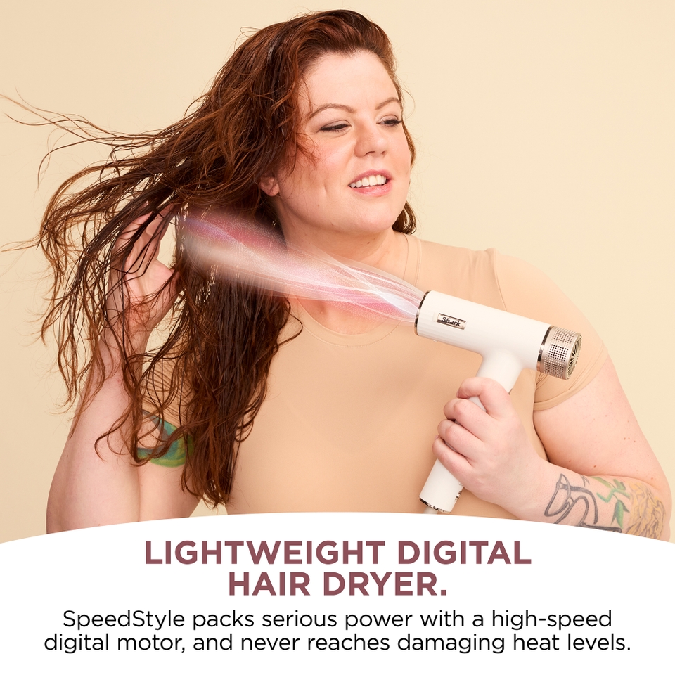 Shark Beauty SpeedStyle 3-in-1 Hair Dryer for Straight and Wavy Hair